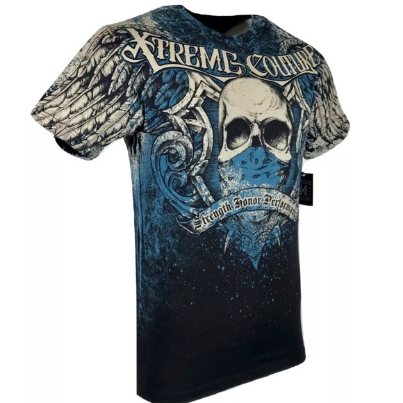 XTREME COUTURE by AFFLICTION Men T-Shirt ORTHODOX - Picture 4 of 7